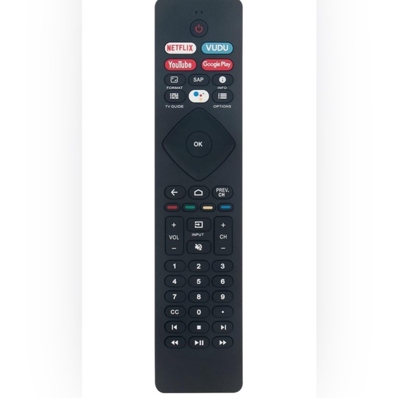 NH800UP Voice Replace Remote Control Applicable for Philips Android Smart TV New - Picture 1 of 3